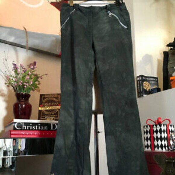 The People of the Labyrinths Green Cargo Pants - Picture 3 of 12